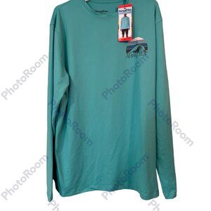 Men's Crew Neck Shirt, Hang Ten, M, Green, NWT